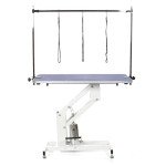 Heavy Duty Hydraulic Dog Grooming Table - Blue