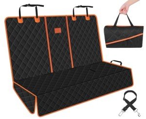 Waterproof Dog Car Seat Cover with Arm Rest