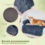 Calming Plush Sofa Bed Mat for Dogs