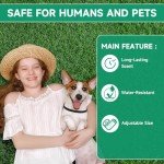 Black Waterproof Adjustable Dog Collars - 4 Pack