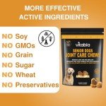 Senior Dog Joint Supplements with Glucosamine & Turmeric