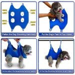 Dog Grooming Hammock and Nail Clipper Kit