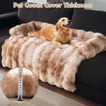 Cozy Gradient Dog Sofa Bed Mat - 90cm