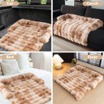 Cozy Gradient Dog Sofa Bed Mat - 90cm