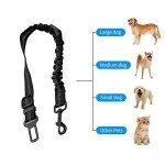 Adjustable Dog Car Harness Seat Belt for Safety