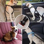Adjustable Dog Car Harness Seat Belt for Safety
