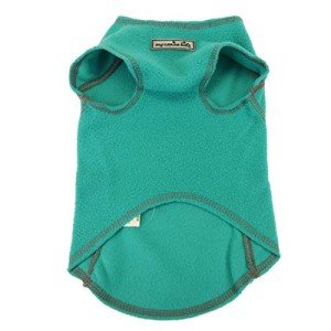 Turquoise Fleece Sweater Vest for Dogs
