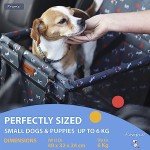 Pawpiz Small Dog Car Seat with Safety Belt
