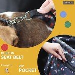 Pawpiz Small Dog Car Seat with Safety Belt