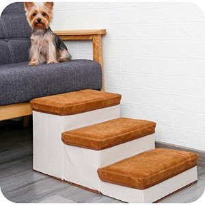 BERRYLION Dog Steps for Bed and Sofa