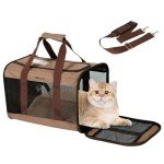 BELLA & PAL Foldable Pet Carrier Bag for Travel