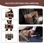 BELLA & PAL Foldable Pet Carrier Bag for Travel