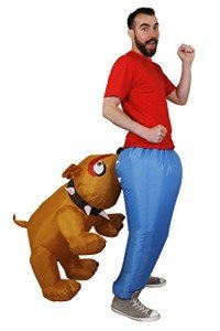 Inflatable Dog Bite Costume for Fun Dress-Up