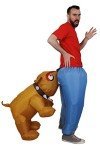 Inflatable Dog Bite Costume for Fun Dress-Up