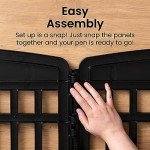 Iris Ohyama 8-Panel Lockable Dog Playpen