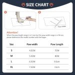 OHCOZZY Waterproof Dog Boots - V-Shaped Tongue 4 Pack