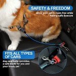 Durable Dog Car Seatbelt Harness - 2 Pack