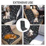 Waterproof Dog Car Seat Protector Cover - Easy Install