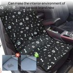 Waterproof Dog Car Seat Protector Cover - Easy Install