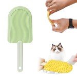 Silicone Pet Grooming Brush for Dogs & Cats