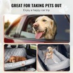 Waterproof Dog Car Seat for Large Dogs