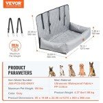 Waterproof Dog Car Seat for Large Dogs