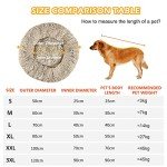 OKPOW Calming Donut Dog Bed for Large Dogs