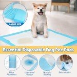 Large Super Absorbent Puppy Training Pads - 20 Pack