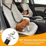 Adjustable Dog Car Seat Belts - 2 Pack