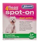 Johnsons Dual Action Flea Treatment for Small Dogs