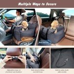 VavoPaw Waterproof Dog Car Seat for Small Dogs