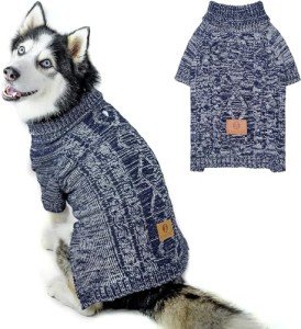 Kooltail Cozy Turtleneck Knit Dog Sweater