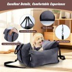 VavoPaw Waterproof Dog Car Seat for Small Dogs