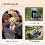VavoPaw Waterproof Dog Car Seat for Small Dogs