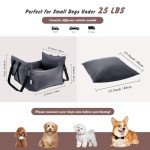 VavoPaw Waterproof Dog Car Seat for Small Dogs
