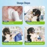 BALORIZ No Rinse Dog Paw Cleaner Kit