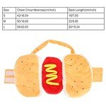 Hot Dog Costume for Dogs – Hamburger Design