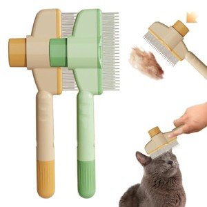 Pet Hair Removal Comb Set for Cats and Dogs