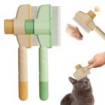 Pet Hair Removal Comb Set for Cats and Dogs
