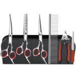 7-in-1 Dog Grooming Scissors Set with Safety Tips