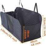 GoBuyer Heavy-Duty Dog Car Seat Cover Hammock