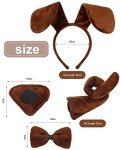 5-Piece Puppy Dog Costume Set for Parties