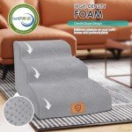 Non-Slip Foam Dog Steps for Bed and Sofa