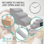 Non-Slip Foam Dog Steps for Bed and Sofa