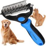 FurGroom Dual-Sided Undercoat Rake for Pets