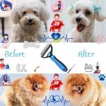 FurGroom Dual-Sided Undercoat Rake for Pets