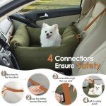 Dog Car Seat for Small & Medium Pets
