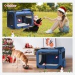 Foldable Dog Carrier Bag with Cushion & Bowls