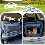 Foldable Dog Carrier Bag with Cushion & Bowls
