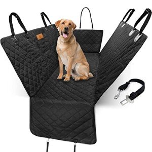 AMZPET 3-in-1 Dog Car Seat Cover Hammock